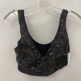 LULULEMON WOMEN'S ACTIVE BRA black grey 6