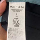 ATHLETA WOMEN'S ACTIVE TOP teal black S