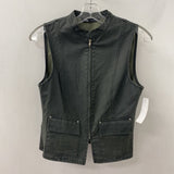 ZARA WOMEN'S VESTS OUTERWEAR olive S
