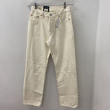 LEVI WOMEN'S JEANS cream S/25