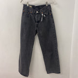 LEVI WOMEN'S JEANS black S/27