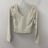 LULULEMON WOMEN'S ACTIVE TOP cream S