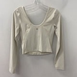 LULULEMON WOMEN'S ACTIVE TOP cream S