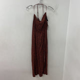 LEITH WOMEN'S DRESS orange black XL