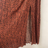 LEITH WOMEN'S DRESS orange black XL