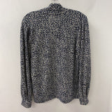 Banana Republic WOMEN'S BLOUSE/SHIRT black grey white L