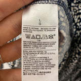 Banana Republic WOMEN'S BLOUSE/SHIRT black grey white L