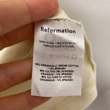 REFORMATION WOMEN'S DRESS cream XS