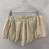 ZARA WOMEN'S SHORTS cream S