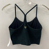 TNA WOMEN'S ACTIVE TOP black teal S