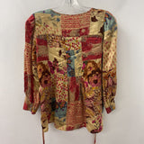 HUGO (RED LABEL) WOMEN'S BLOUSE/SHIRT beige pink brown 8