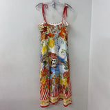 EVER NEW melbourne WOMEN'S DRESS white red multi 6