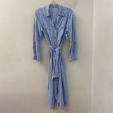 WOMEN'S DRESS blue white S