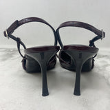 ZARA WOMEN'S HEELS burgundy 40