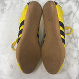 ADIDAS WOMEN'S SNEAKERS yellow black 7.5 mens