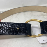 TALBOTS WOMEN'S BELT black gold L