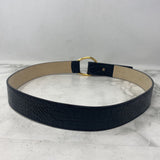 TALBOTS WOMEN'S BELT black gold L