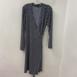 Banana Republic WOMEN'S DRESS black white pattern XL