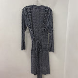 Banana Republic WOMEN'S DRESS black white pattern XL