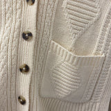 MADEWELL WOMEN'S CARDIGAN cream S