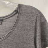 VINCE WOMEN'S T-SHIRT grey marled L