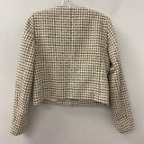 RW&CO WOMEN'S BLAZER/JACKET cream brown 6
