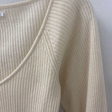 REFORMATION WOMEN'S CASHMERE cream S