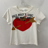 HELMUT LANG WOMEN'S T-SHIRT white red black S