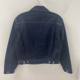 LEVI WOMEN'S DENIM JACKET dark blue S