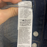 LEVI WOMEN'S DENIM JACKET dark blue S
