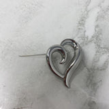 WOMEN'S BROOCH silver