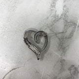 WOMEN'S BROOCH silver