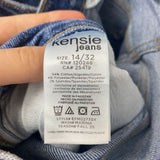 KENSIE JEANS WOMEN'S JEANS blue 14/32