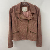 by Anthropologie WOMEN'S BLAZER/JACKET red beige M