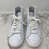 NIKE WOMEN'S SNEAKERS white silver 9/40.5