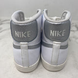 NIKE WOMEN'S SNEAKERS white silver 9/40.5