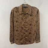 CHARLIE B WOMEN'S BLOUSE/SHIRT leopard print S