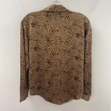 CHARLIE B WOMEN'S BLOUSE/SHIRT leopard print S