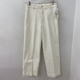 H&M WOMEN'S JEANS white 10