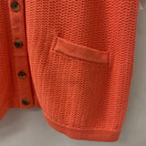 WOMEN'S CARDIGAN orange S