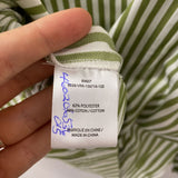 MELANIE LYNE WOMEN'S BLOUSE/SHIRT green white stripe 2