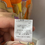 TARA JARMON WOMEN'S DRESS orange purple yellow print S/38