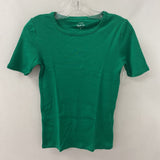 J CREW WOMEN'S T-SHIRT kelly green S