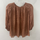 JOIE WOMEN'S BLOUSE/SHIRT copper S