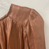 JOIE WOMEN'S BLOUSE/SHIRT copper S