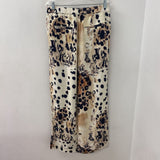 ANTHROPOLOGIE WOMEN'S PANTS animal print L