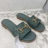 RON WHITE WOMEN'S SANDALS sage gold 41