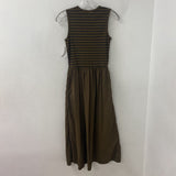 UNIQLO WOMEN'S DRESS brown black S