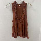 FREE PEOPLE WOMEN'S TANK/CAMI rust S