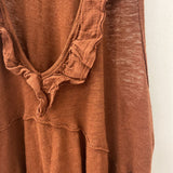FREE PEOPLE WOMEN'S TANK/CAMI rust S